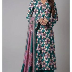 Bareeze Digital Classic 3 Piece Printed Lawn Suit – PR-7608