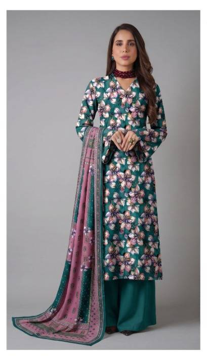 Bareeze Digital Classic 3 Piece Printed Lawn Suit – PR-7608 1 Bareeze Digital Classic 3 Piece Printed Lawn Suit – PR-7608