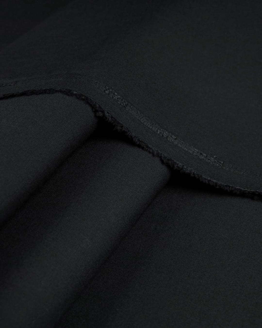 Premium Black Cotton Suit for Men 4.5m – Unstitched Summer Collection 1 Premium black cotton suit for men 4.5m unstitched fabric bundle with brand tag and bag tbm store pk