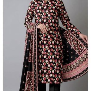 Bareeze Digital Classic 3 Piece Printed Lawn Suit – PR-7610