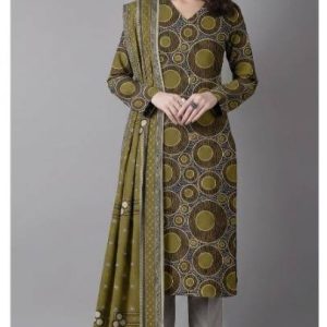 Bareezé Digital Classic 3-Piece Lawn Unstitched Suit (PR-7607)