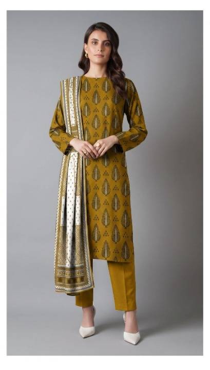 Bareezé Digital Classic 3-Piece Lawn Unstitched Suit (PR-7605) 1 Bareezé Digital Classic 3-Piece Lawn Unstitched Suit (PR-7605)